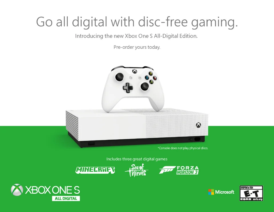 Xbox One S All-Digital